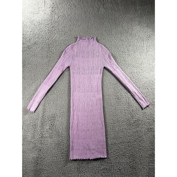 Princess Polly Dress Women‎ Small Medium S/M Bodycon Wool Blend Mock Neck - Picture 1 of 6